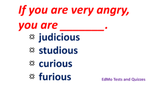 Read more about the article English vocabulary test -1